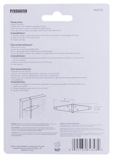 ProSource LSH-G04-C2PS Strap Hinge, 1.4 mm Thick Leaf, Steel, 180 Range of Motion