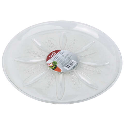 Bond 14 in. D Plastic Plant Saucer Clear, Pack of 12