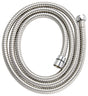 Plumb Pak PP825-43 Shower Hose, 72 in L Hose, Stainless Steel, Polished Chrome