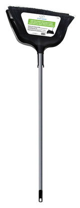 Simple Spaces 2132X Angle Broom with Dust Pan, 14.5 in Sweep Face, 6-3/4 in L Trim, Recycle Polypropylene Bristle