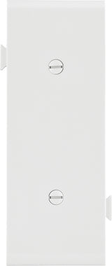 Eaton Cooper Wiring STC14W Wallplate, 1.9 in L, 4.84 in W, 0.23 in Thick, 1 -Gang, Polycarbonate, White