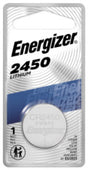 Energizer ECR2450BP Coin Cell Battery, 3 V Battery, 620 mAh, Lithium, Manganese Dioxide, Pack of 6