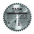 Task Hardbody T22407 Cross Cutting and Finishing Saw Blade, 10 in Dia, 5/8 in Arbor, 60-Teeth, Carbide Cutting Edge
