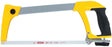 Stanley STHT20140 Hacksaw, 12 in L Blade, 24 TPI, HCS Blade, 4-3/4 in D Throat, Tubular Metal Frame, Ergonomic Handle