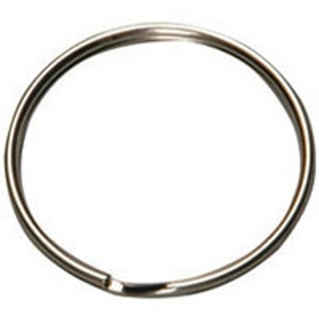 Hy-Ko KB108 Key Ring, 1-3/8 in OD Dimensions, Rust-Resistant, Split