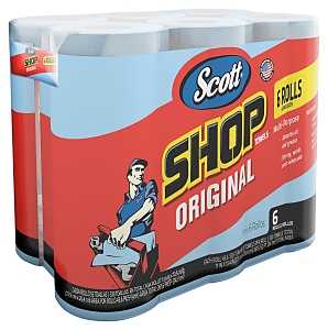 Scott 75180 Shop Towel, 11 in L, 13-1/4 in W