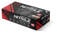 Boss B21051-M Disposable Gloves, 100 CT, M, Nitrile, Black