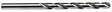 Irwin 81135 Jobber Drill Bit, 0.11 in Dia, 2-5/8 in OAL, Spiral Flute, 4-Flute, 0.11 in Dia Shank, Straight Shank