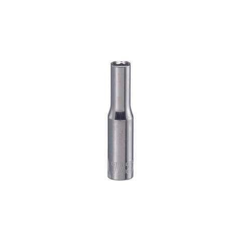 Craftsman 7/32 in. X 1/4 in. drive SAE 6 Point Deep Socket 1 pc