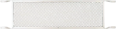 M-D 33209 Screen Door Push Grill, 7.69 in W, 34.31 in H, Aluminum, Mill, For: 36 in Doors