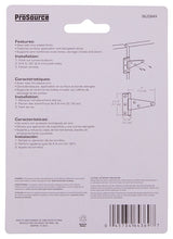 ProSource LTH-Z03-C2PS T-Hinge, Steel, Zinc, Fixed Pin, 180 deg Range of Motion, 26 (Pair) lb