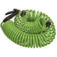Orbit 27389 Coil Hose and Nozzle Set, 3/8 in, 50 ft L, Plastic, Green