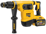 DeWALT DCH481X2 Combination Hammer Kit, Battery Included, 60 V, 9 Ah, 1-9/16 in Chuck, SDS-Max Chuck, 3150 bpm