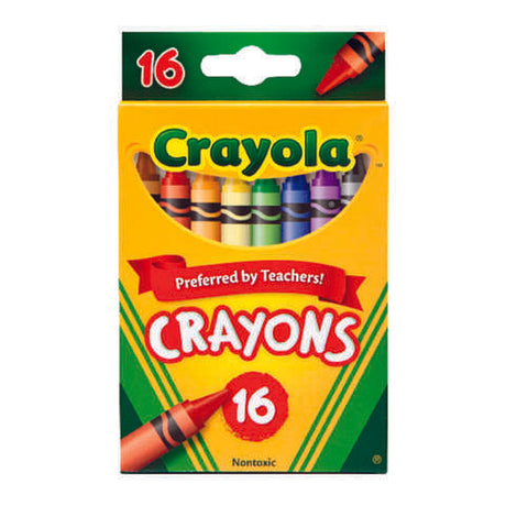 Crayola Assorted Color Crayons 16 pk