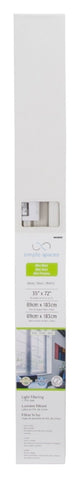 Simple Spaces PVCMB-19A Blind, 72 in L, 35 in W, Vinyl, White