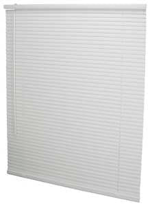 Simple Spaces PVCMB-19A Blind, 72 in L, 35 in W, Vinyl, White