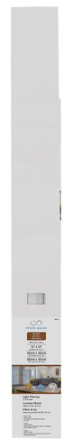 Simple Spaces FWMB-35 Cordless Mini Blind, 72 in L, 72 in W, Faux Wood, White, Pack of 2
