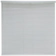 Simple Spaces FWMB-35 Cordless Mini Blind, 72 in L, 72 in W, Faux Wood, White, Pack of 2