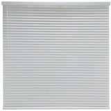 Simple Spaces FWMB-35 Cordless Mini Blind, 72 in L, 72 in W, Faux Wood, White, Pack of 2