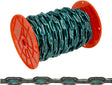 Campbell PS0332027 Straight Link Coil Chain, #2/0, 60 ft L, 520 lb Working Load, Steel, Zinc