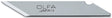 Olfa 9161 Blade, 1-5/8 in L, Carbon Steel