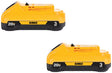 DEWALT 20V MAX DCB230-2 Battery Pack, 20 V Battery, 3 Ah, 45 min Charging