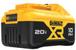 DEWALT 20V MAX DCB210 Rechargeable Battery, 20 V Battery, 10 Ah, 1 hr Charging
