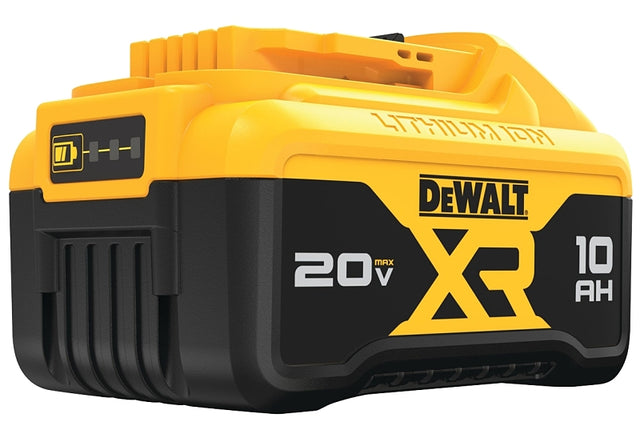 DEWALT 20V MAX DCB210 Rechargeable Battery, 20 V Battery, 10 Ah, 1 hr Charging
