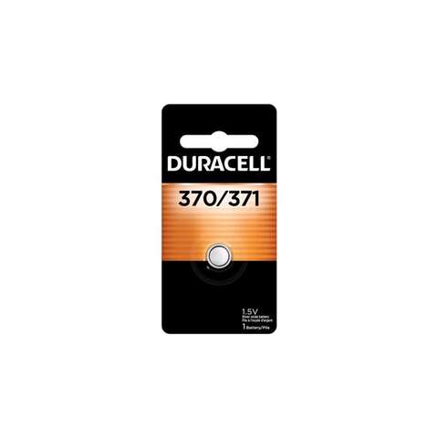 Duracell Silver Oxide 370/371 1.5 V 40 mAh Button Cell Battery 1 pk