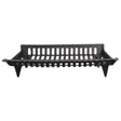 Open Hearth Black Cast Iron Fireplace Grate