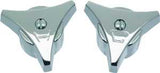 Danco 88752 Faucet Handle, Zinc, Chrome Plated, For: Union Brass Two Handle Tub and Shower Faucets