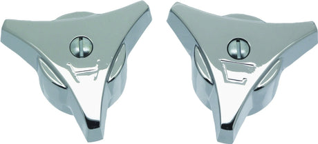 Danco 88752 Faucet Handle, Zinc, Chrome Plated, For: Union Brass Two Handle Tub and Shower Faucets