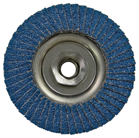 Vortec Pro 30829 Flap Disc, 4-1/2 in Dia, 5/8-11 Arbor, Non-Woven, 60 Grit, Medium, Zirconia Aluminum Abrasive