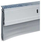 Frost King A62/36W Door Sweep, 36 in L, 2 in W, Aluminum Flange, White Insert Color, Vinyl Insert