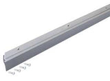 M-D 05090 Door Sweep, 36 in L, 1/4 in W, Aluminum Flange