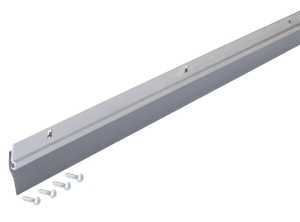 M-D 05090 Door Sweep, 36 in L, 1/4 in W, Aluminum Flange