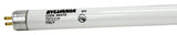 Sylvania 20834 Fluorescent Bulb, 8 W, T5 Lamp, G5 Miniature Lamp Base, 390 Lumens, 4000 K Color Temp, Cool White, Pack of 6
