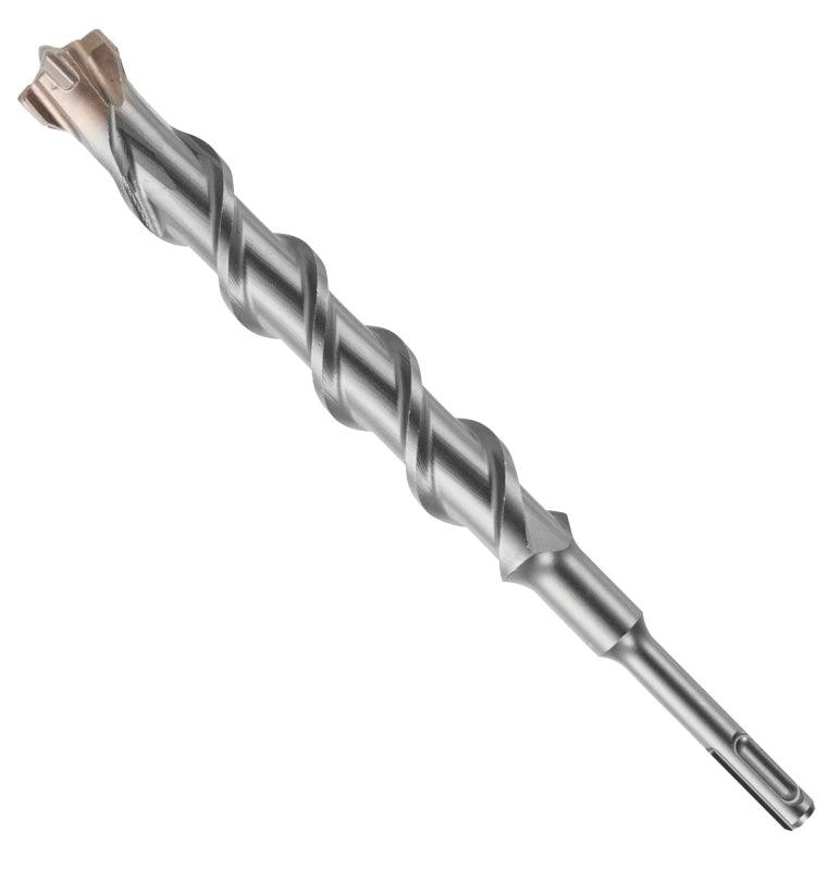 Bosch Bulldog HCFC2263 Rotary Hammer Drill Bit, 1 in Dia, 10 in OAL, 2-Flute, 25/64 in Dia Shank, SDS Plus Shank