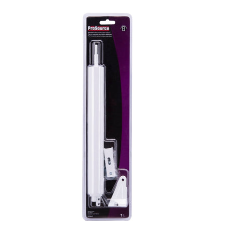ProSource 16000-UW-PS Door Closer, 1-1/4 in Dia Rod, 16-1/2 in L, Aluminum Tube, 90 deg Opening, 65 lb