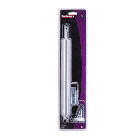 ProSource 16001-U-PS Door Closer, 1-1/4 in Dia Rod, 16-1/2 in L, Aluminum Tube, 90 deg Opening, 65 lb