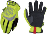 Mechanix Wear FastFit Series SFF-91-010 Work Gloves, Men's, L, 10 in L, Reinforced Thumb, Elastic Cuff, Yellow