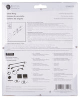 Boston Harbor 3660-35-07-SOU Towel Ring, 5-7/8 in Dia Ring, Wall Mounting