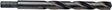 Irwin 67826 Jobber Drill Bit, 13/32 in Dia, 5-1/4 in OAL, Spiral Flute, 2-Flute, 13/32 in Dia Shank, Reduced Shank