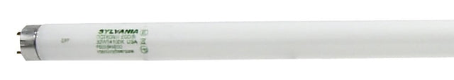 Sylvania 22239 Fluorescent Bulb, 32 W, T8 Lamp, Bi-Pin Medium Lamp Base, 2750 Lumens, 4100 K Color Temp, Cool White, Pack of 15