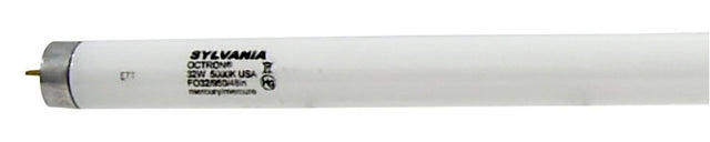 Sylvania 22359 Fluorescent Bulb, 32 W, T8 Lamp, G13 Medium Lamp Base, 1800 Lumens, 5000 K Color Temp, Daylight, Pack of 15