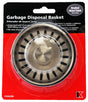 Plumb Pak K5462BN Garbage Disposal Strainer/Stopper, Steel, Brushed Nickel