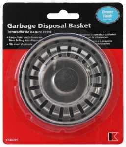 Plumb Pak K5462PC Garbage Disposal Strainer/Stopper, Steel, Chrome
