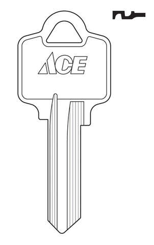 ACE AR-1 House Key Blank Single For Arrow Locks, Pack of 10