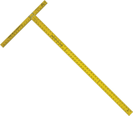 Swanson TD124 Wallboard Square, 47-7/8 in L, 1/4 in Thick, Aluminum
