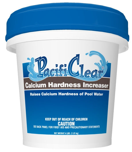 PacifiClear F086004032PC Calcium Hardness Increaser, 4 lb Pail, White